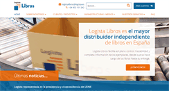 Desktop Screenshot of logistalibros.com